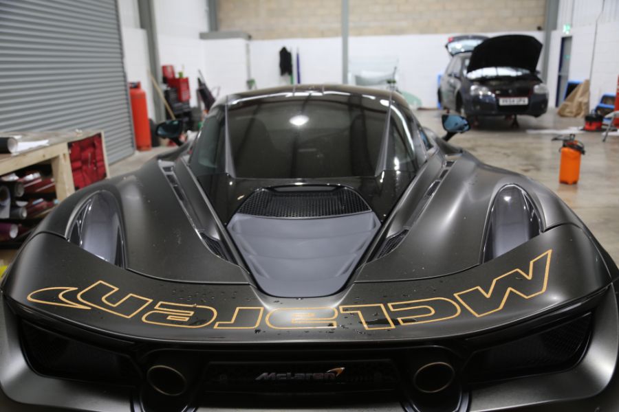 Vehicle Wrapping and Paint Protection Film (PPF) for McLaren