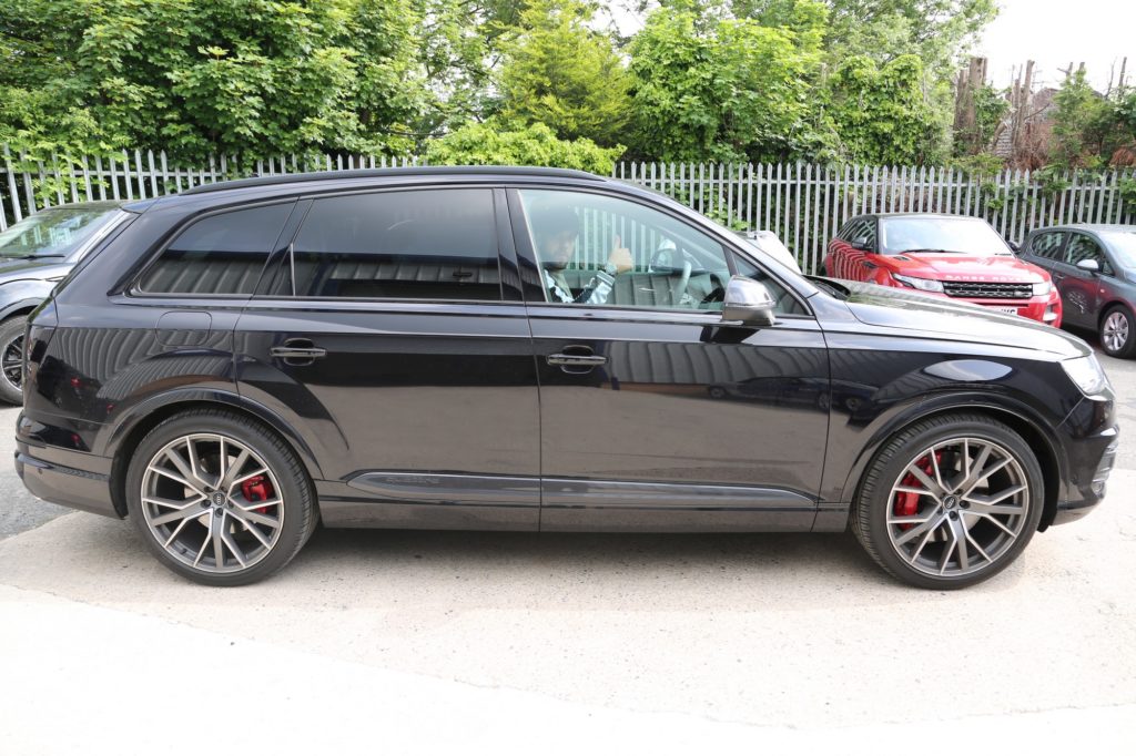 Audi SQ7 Black Badges and Rear Lights Tinting for Huddersfield Town Footballer Tommy Smith
