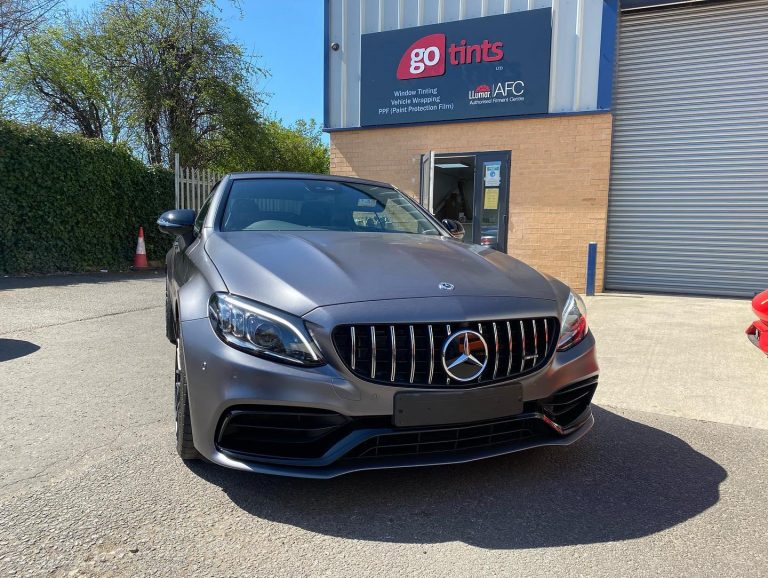 Vehicle wrapping for Mercedes C63s